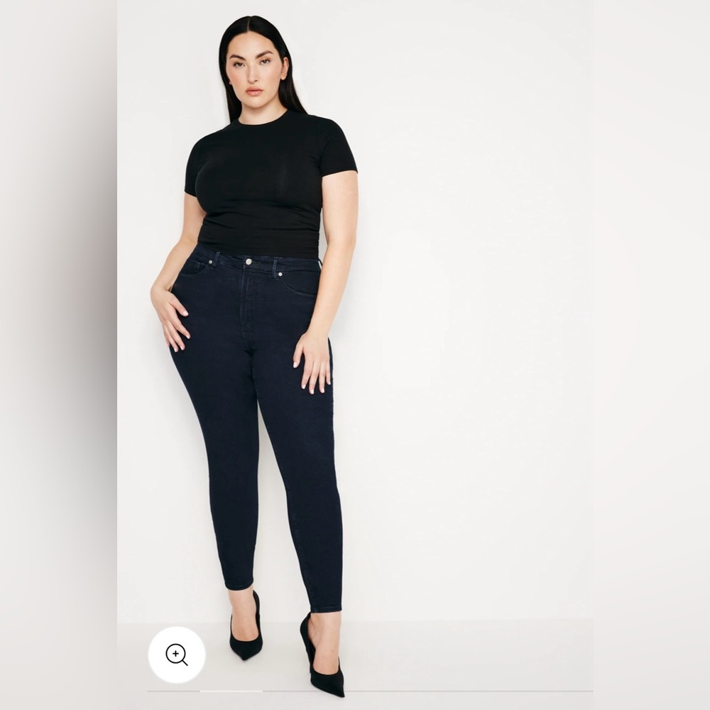 Good American ALWAYS FITS GOOD LEGS SKINNY JEANS - Dark Denim -  Size 20-26 NWT